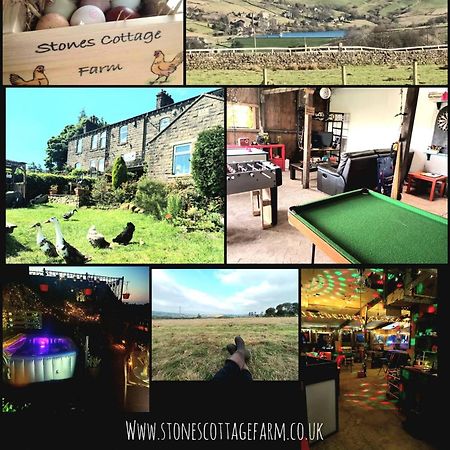 Stones Cottage Farm, Nr Haworth, Family Friendly, Work Friendly, Gaming Barn, Crafting, Free Wifi, Free Parking, Ev Point Oxenhope エクステリア 写真